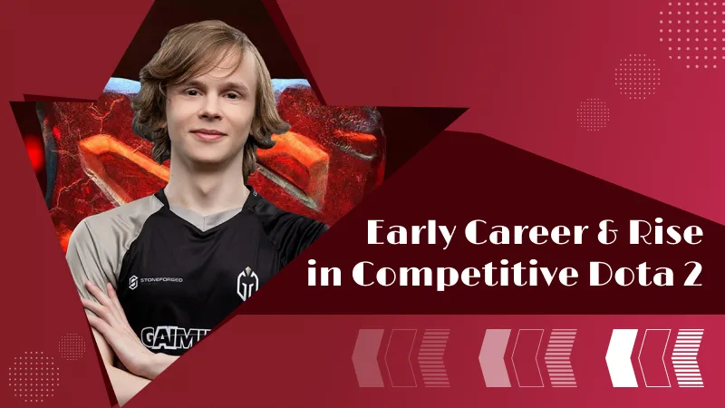 Early Career and Rise in Competitive Dota 2